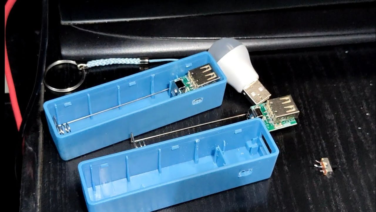 18650, Лайфхак з повербанком, добавив зручність, аварійне освітлення.