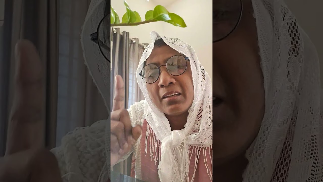 കണ്ണുനീർ തുടയ്ക്കൂ കരഞ്ഞത് മതി നിന്റെ  പ്രാർത്ഥനയ്ക്ക് മറുപടി വന്നു.  