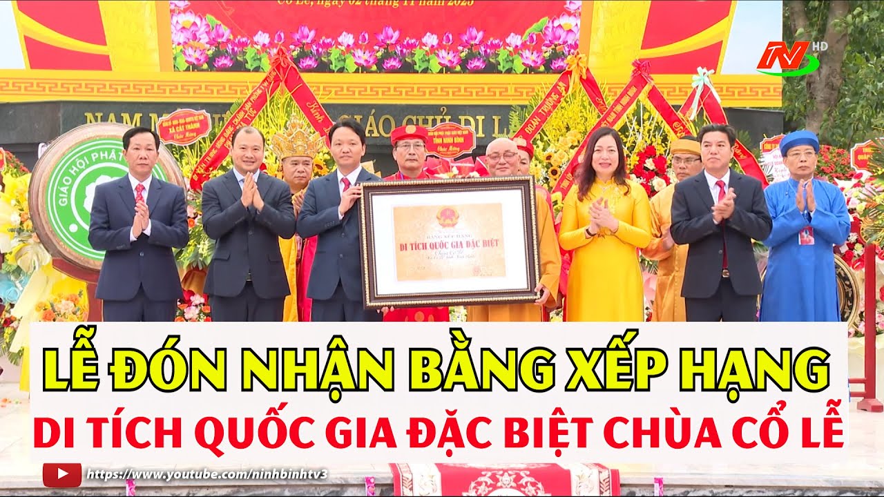 Lễ đón nhận Bằng xếp hạng Di tích Quốc gia đặc biệt Chùa Cổ Lễ