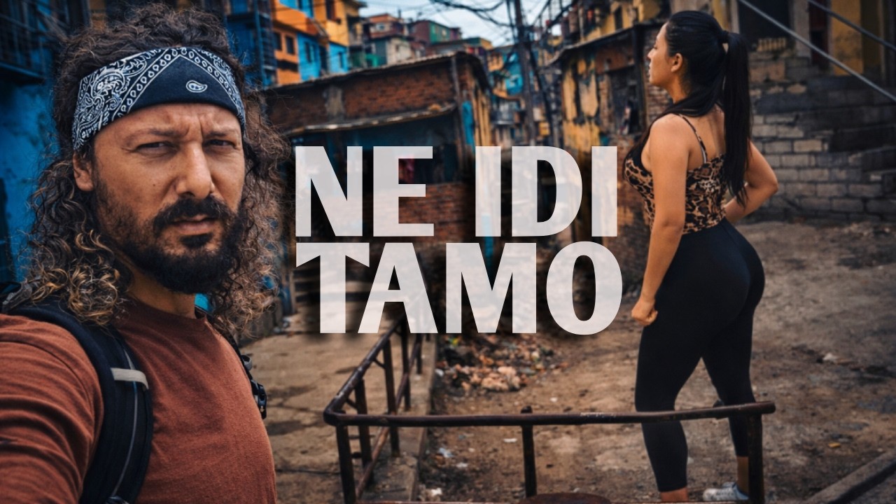 NE IDI TAMO TI SI LUD! Ušao sam SAM u opasnu FAVELU u Limi