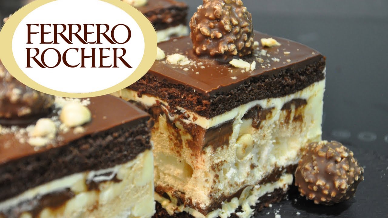 ТОРТ &laquo;Ферреро Роше&raquo;🌰💫||SUB ENG-ESP Ferrero Rocher cake || Взрыв вкуса || Шоколадный торт-безе