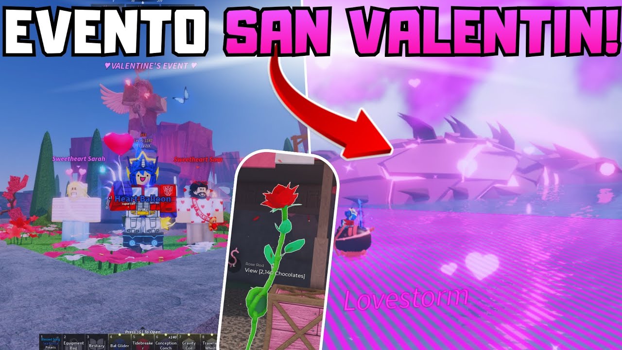 COMO COMPLETAR el EVENTO de SAN VALENTIN de FISCH 2026! | Roblox