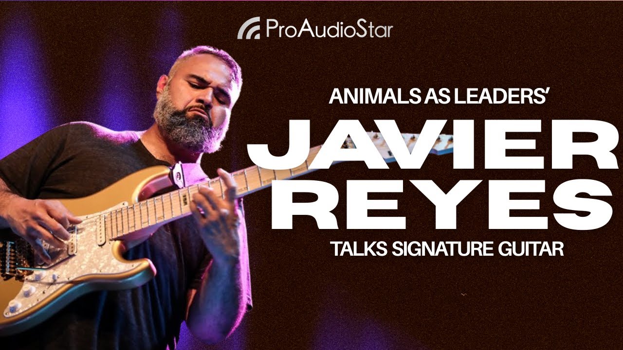 🤘Javier Reyes - Animals As Leaders Talks Signature Guitar, Dream Collabs, and Epic Riffs