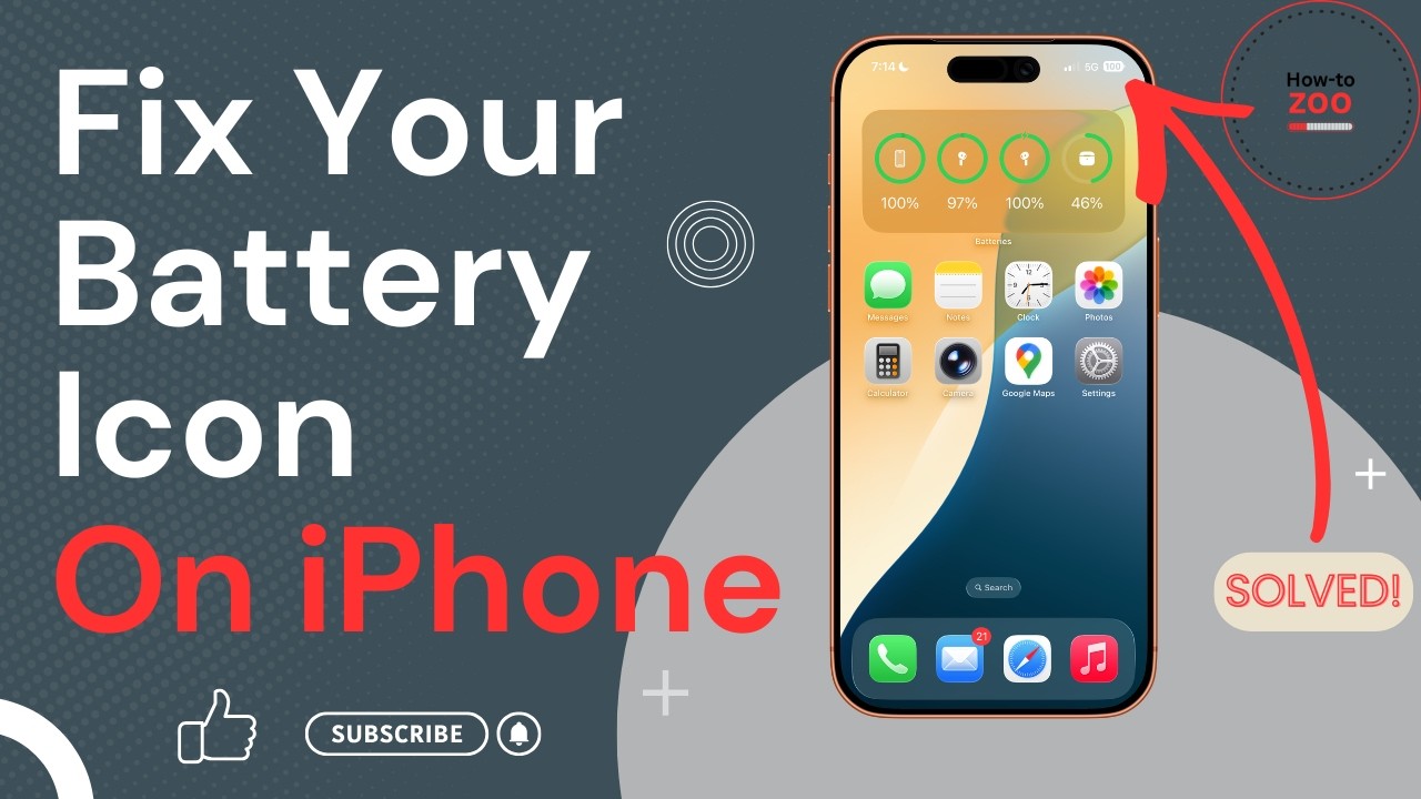 How To Add Battery Percentage and Widget on iPhone in 2026 (iOS 26) Step-by-step