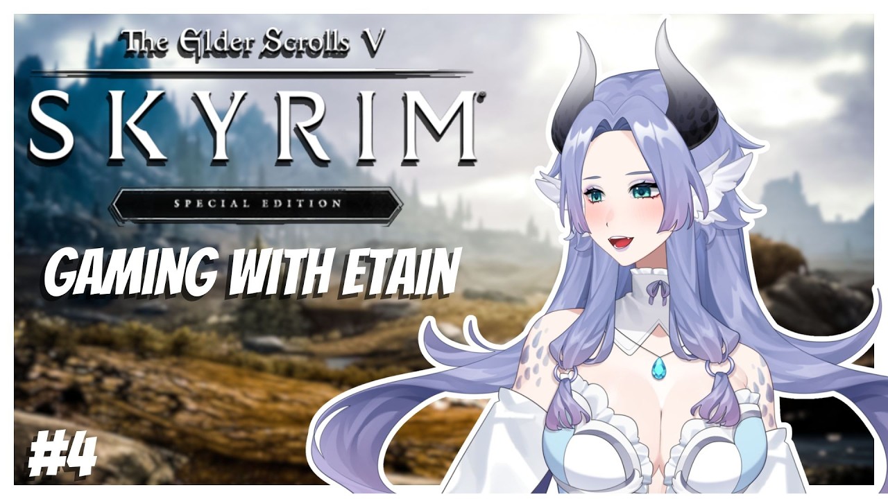 Day 4 - Modded Skyrim - Getting Cozy! - LIVE