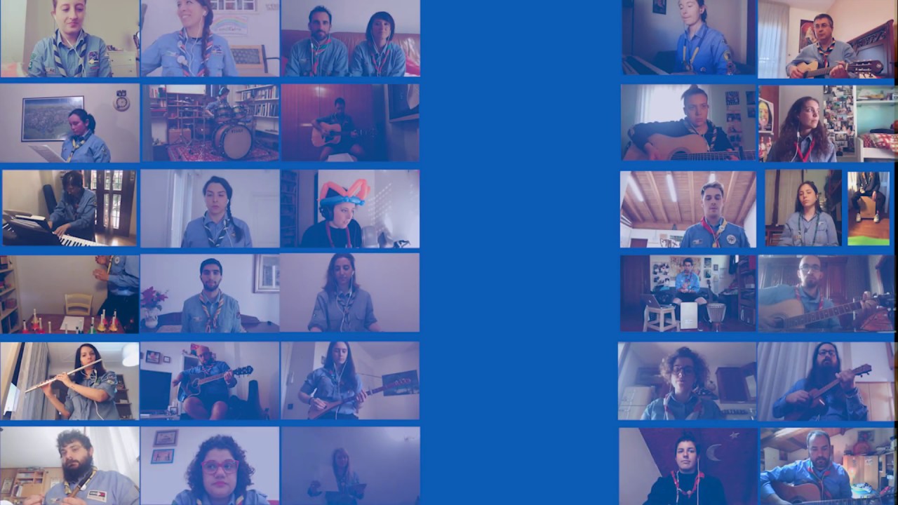 La Gioia (Canto Scout) - Virtual Coro Scout #distantimauniti
