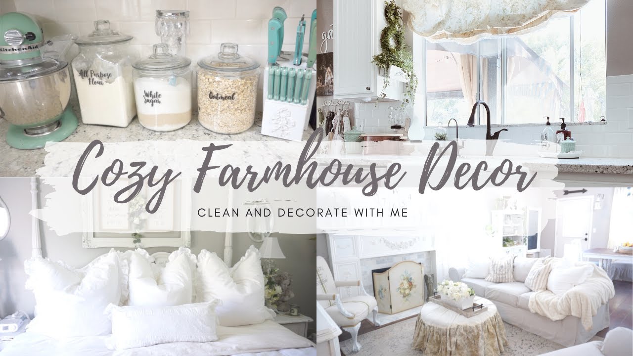 ✨NEW✨CLEAN & DECORATE WITH ME | FRENCH COUNTRY FARMHOUSE STYLE |MONICA ROSE
