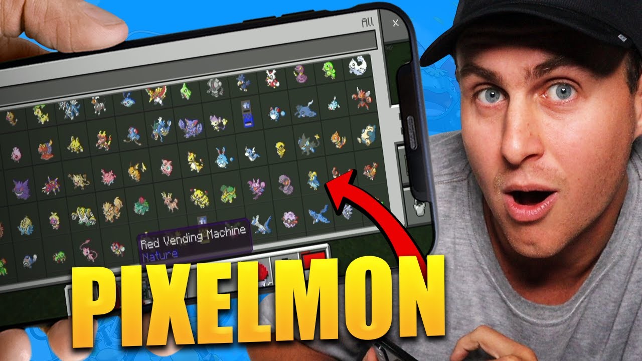 Pixelmon Mod Tutorial iOS iPhone Android APK | Minecraft PE Pixelmon Tutorial✅