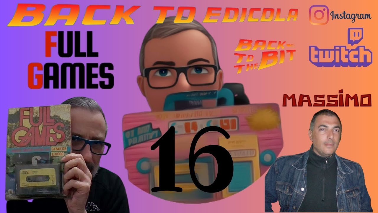 BackTo Edicola C64  --  FULL GAMES n16   dell' Aprile del 1987