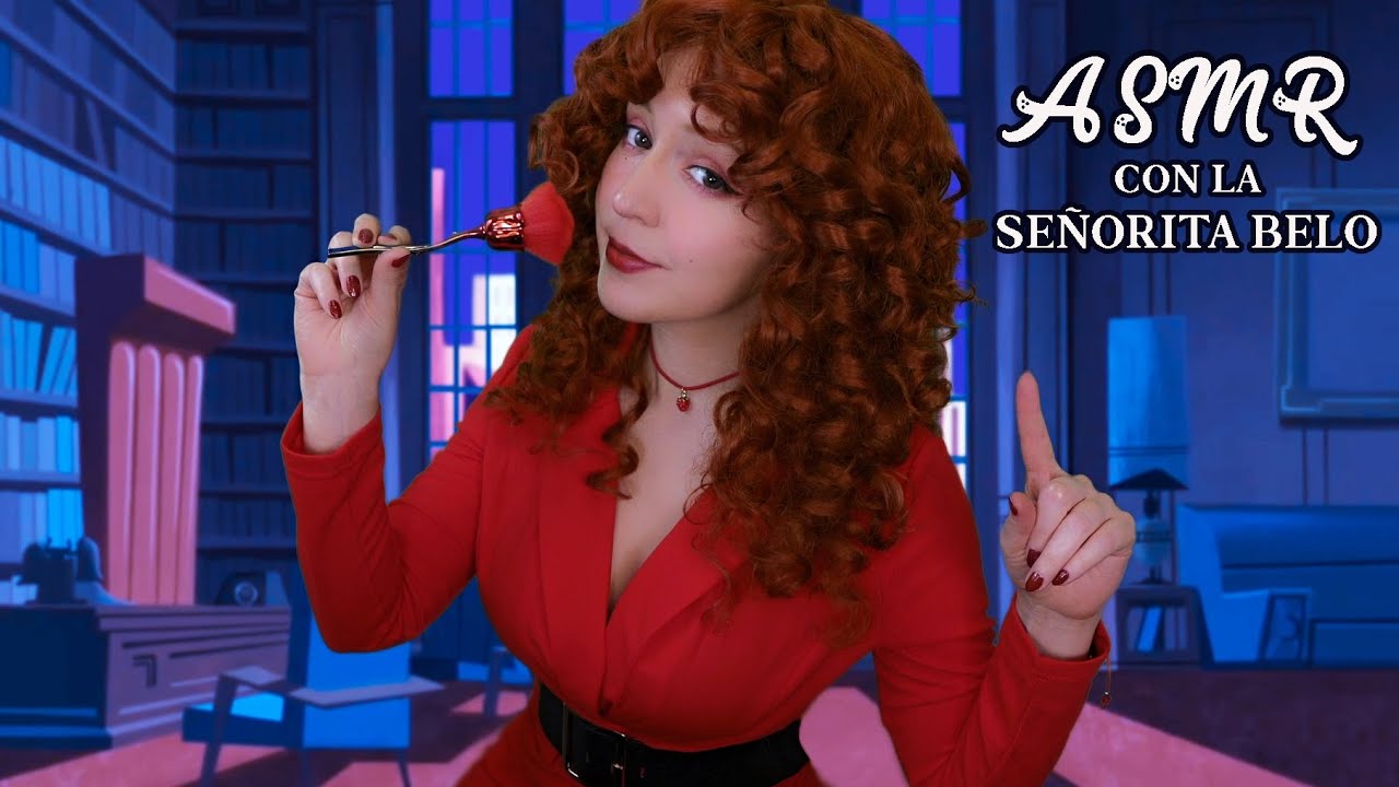 ⭐ASMR la Señorita Belo te ayuda a dormir 😴✨ | Caricias, Masaje y Cuento💖
