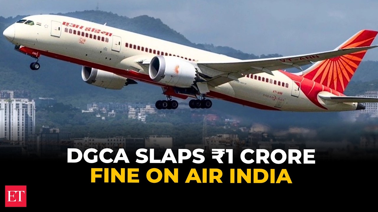 DGCA оштрафовала Air India на 1 крор рупий за эксплуатацию самолета без необходимой сертификации.