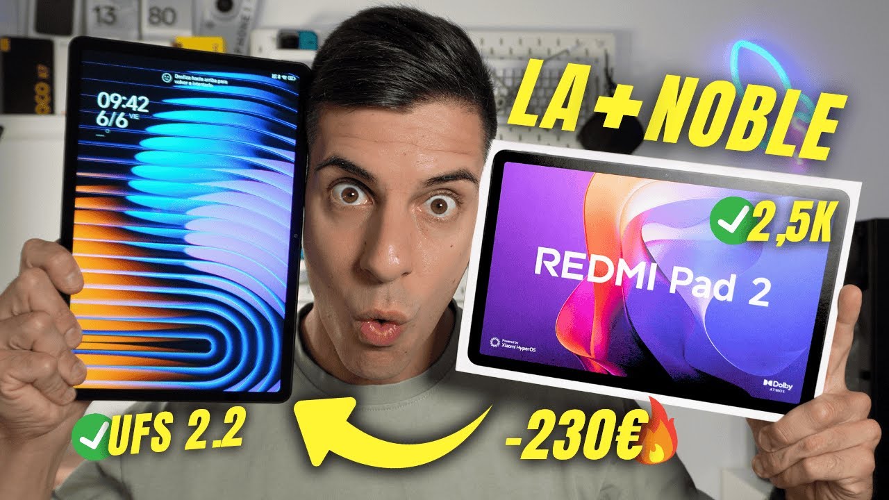 REDMI Pad 2 🟢 LA TABLET BARATA de Xiaomi 🔥 Pero CUIDADO con esto...