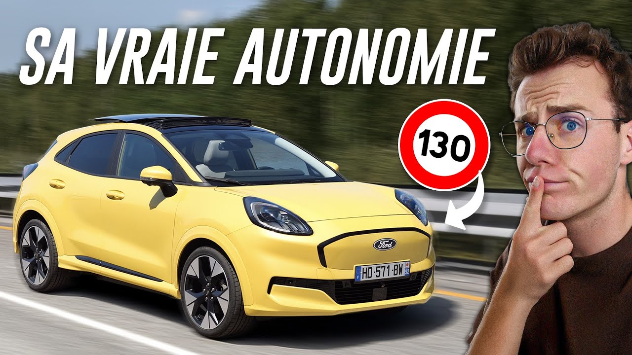 J'ai vidé la batterie du Ford Puma électrique sur autoroute… voilà le résultat ! 🪫