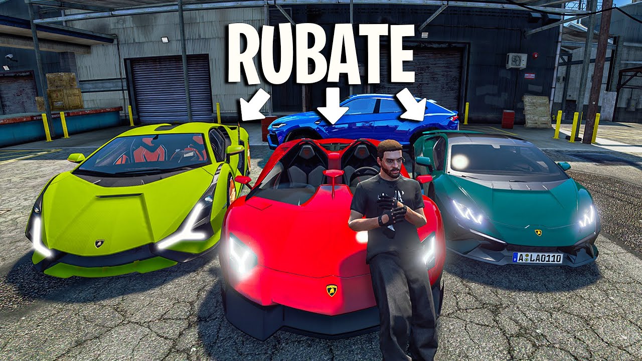 Rubo TUTTE le LAMBORGHINI del concessionario su GTA 5 RP!