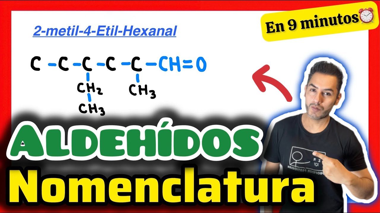 ​​​✅​Formular ALDEHÍDOS Ejercicios [𝐄𝐱𝐩𝐥𝐢𝐜𝐚𝐝𝐨 𝐞𝐧 𝟗 𝐦𝐢𝐧𝐮𝐭𝐨𝐬❌​😵] Química