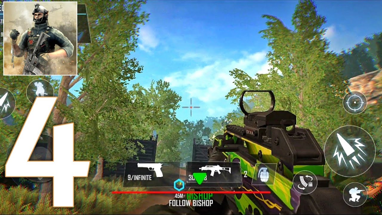 BattleOps -Gameplay Walkthrough Part-4 Chapter 2 Mission 1-2 (Android,iOS)