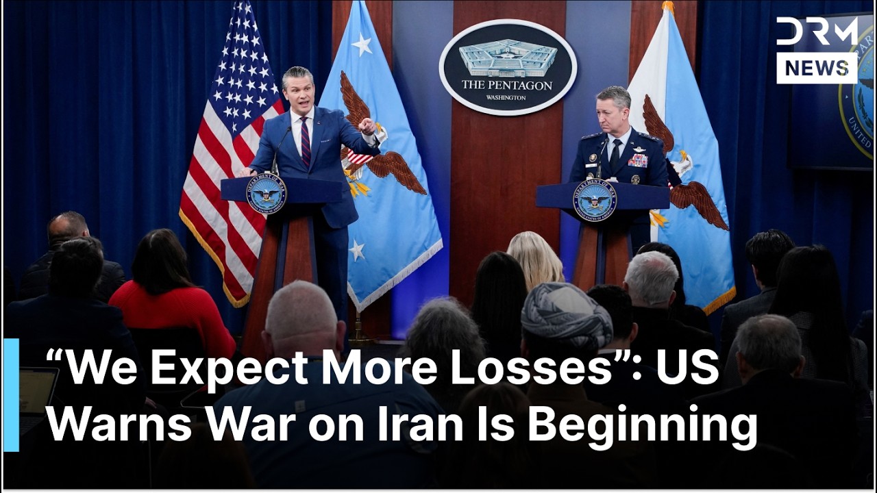 FULL PRESSER: Hegseth & Gen. Caine on US-Israel War With Iran, Operation Epic Fury & Future | AC1G