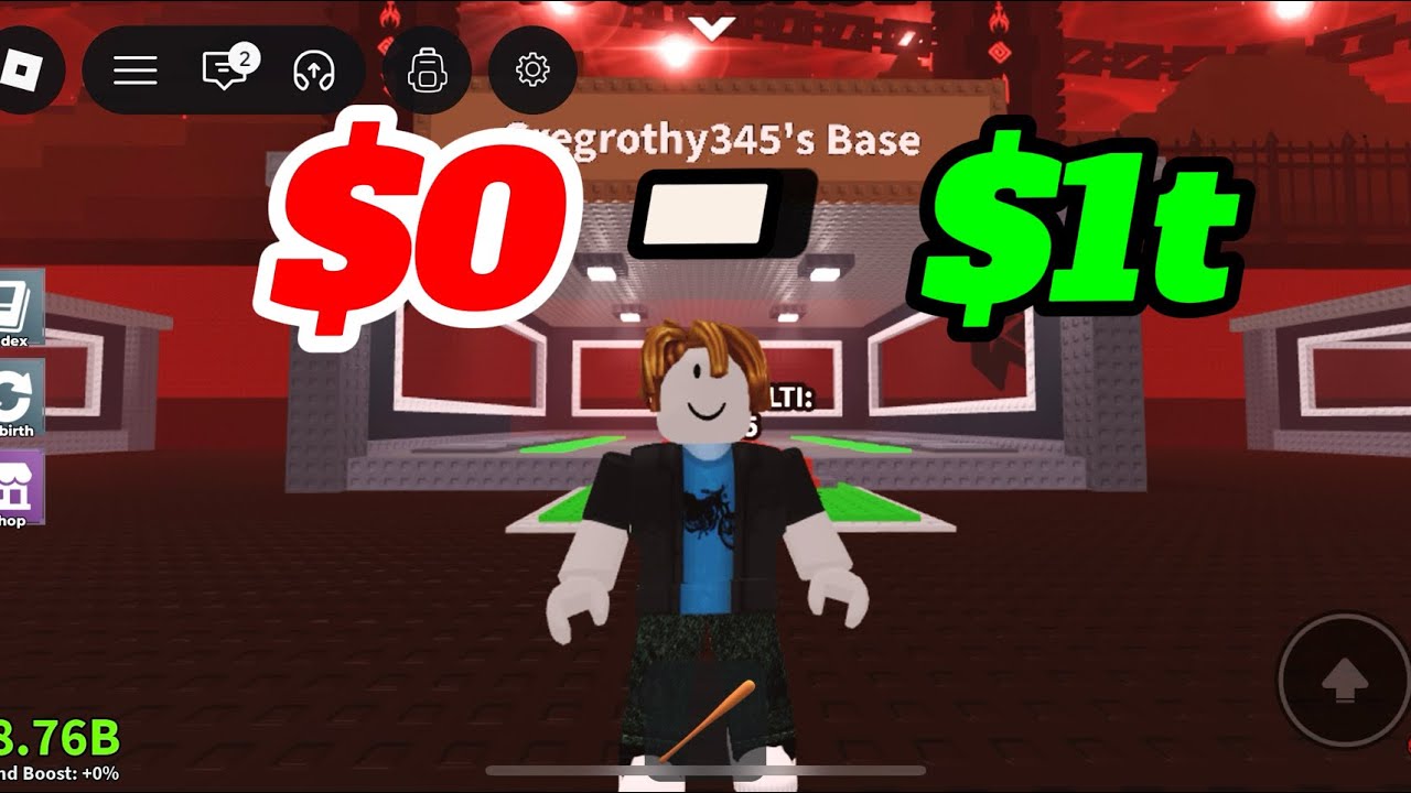 ￼$0 - $1t in steal a brainrot