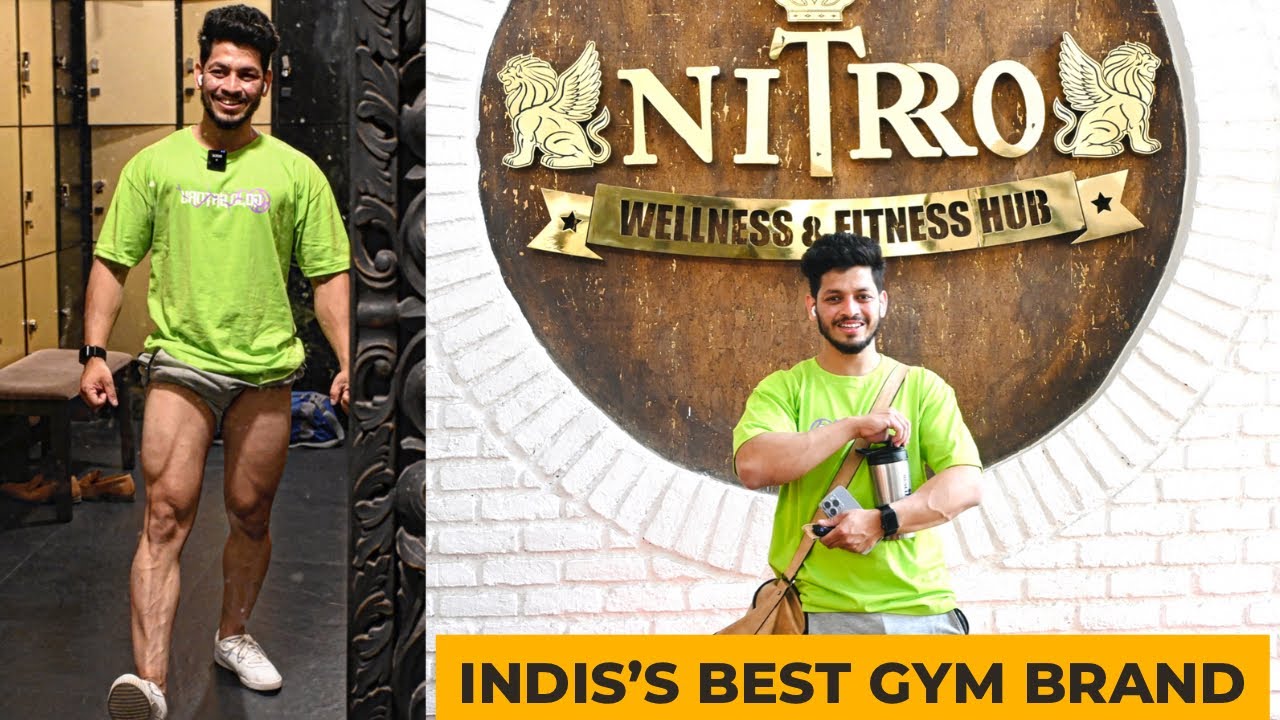 The Most Luxurious Gym In Pune | Raw Leg Workout @nitrrogym