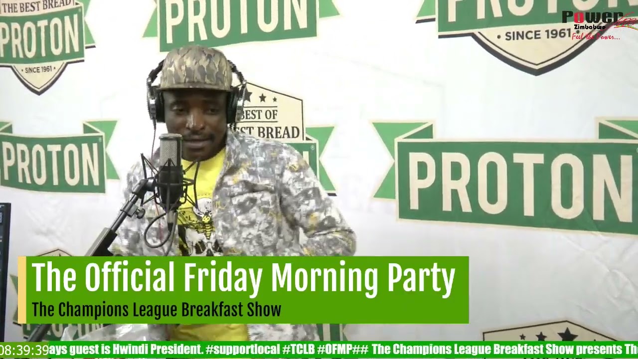 Hwindi President on The Official Friday Morning Party.