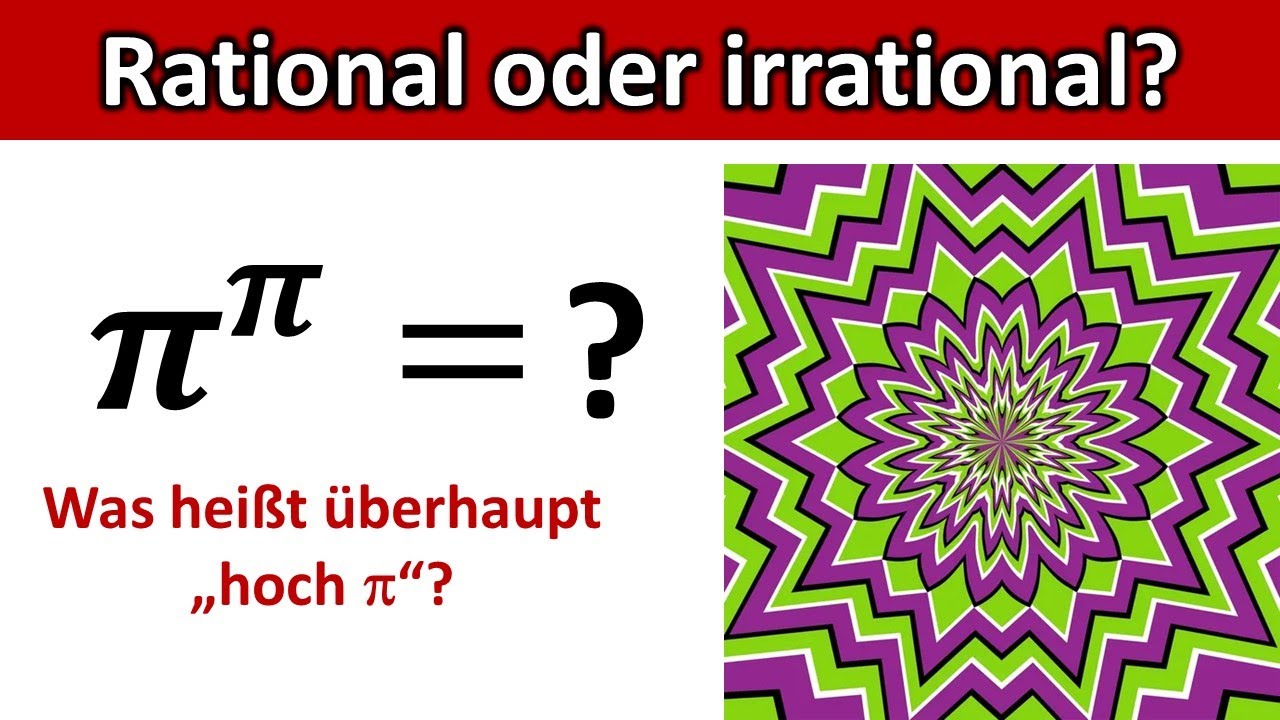 Ist "pi hoch pi" evtl. ein Bruch?