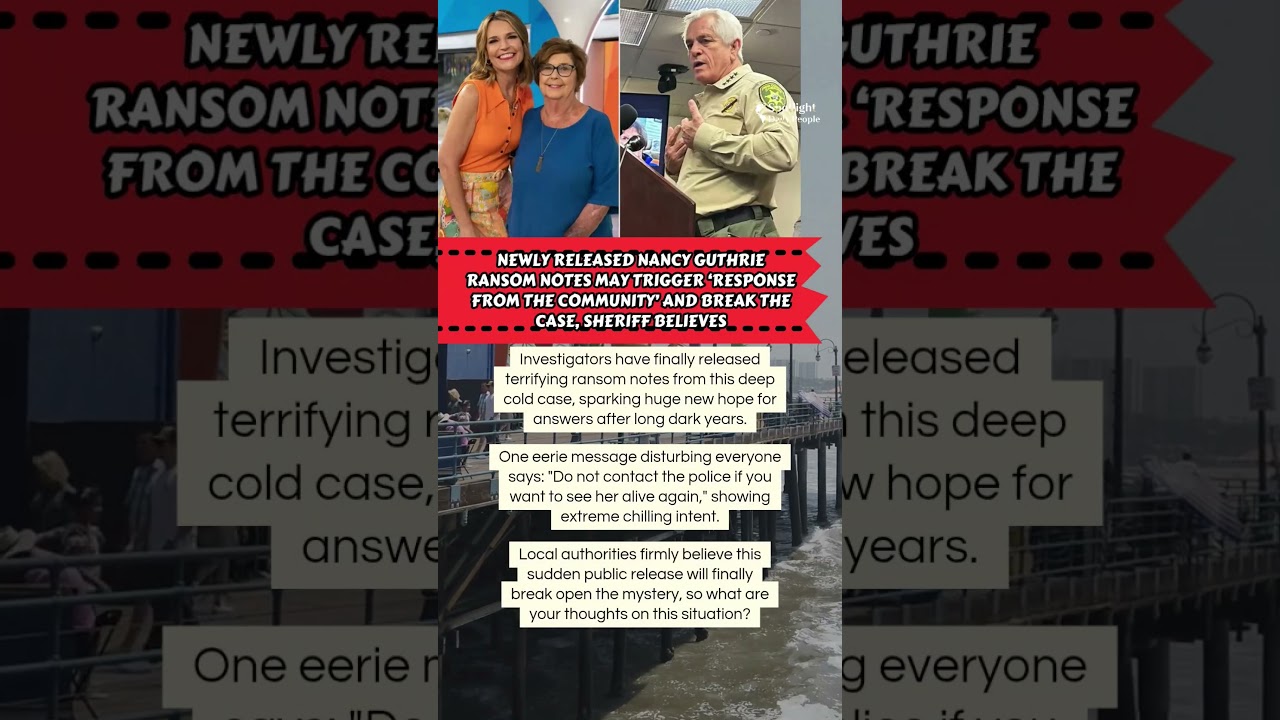 🚨Nancy Guthrie Case: Ransom Note Secret Revealed!🔍