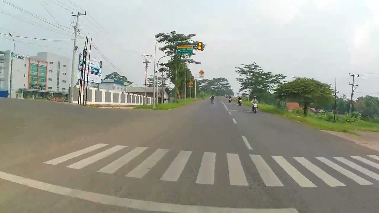 Perjalanan dari Pagaden kab Subang ke kota Subang