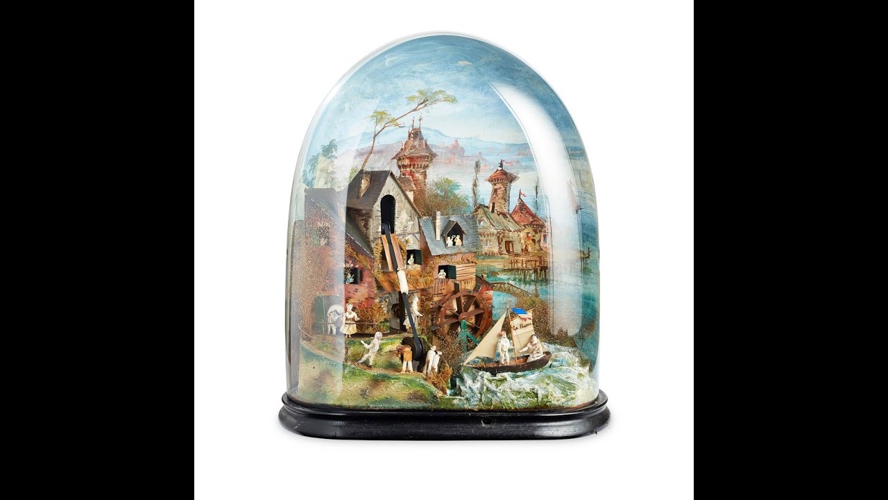 Flour Mill Diorama Automaton c.1880