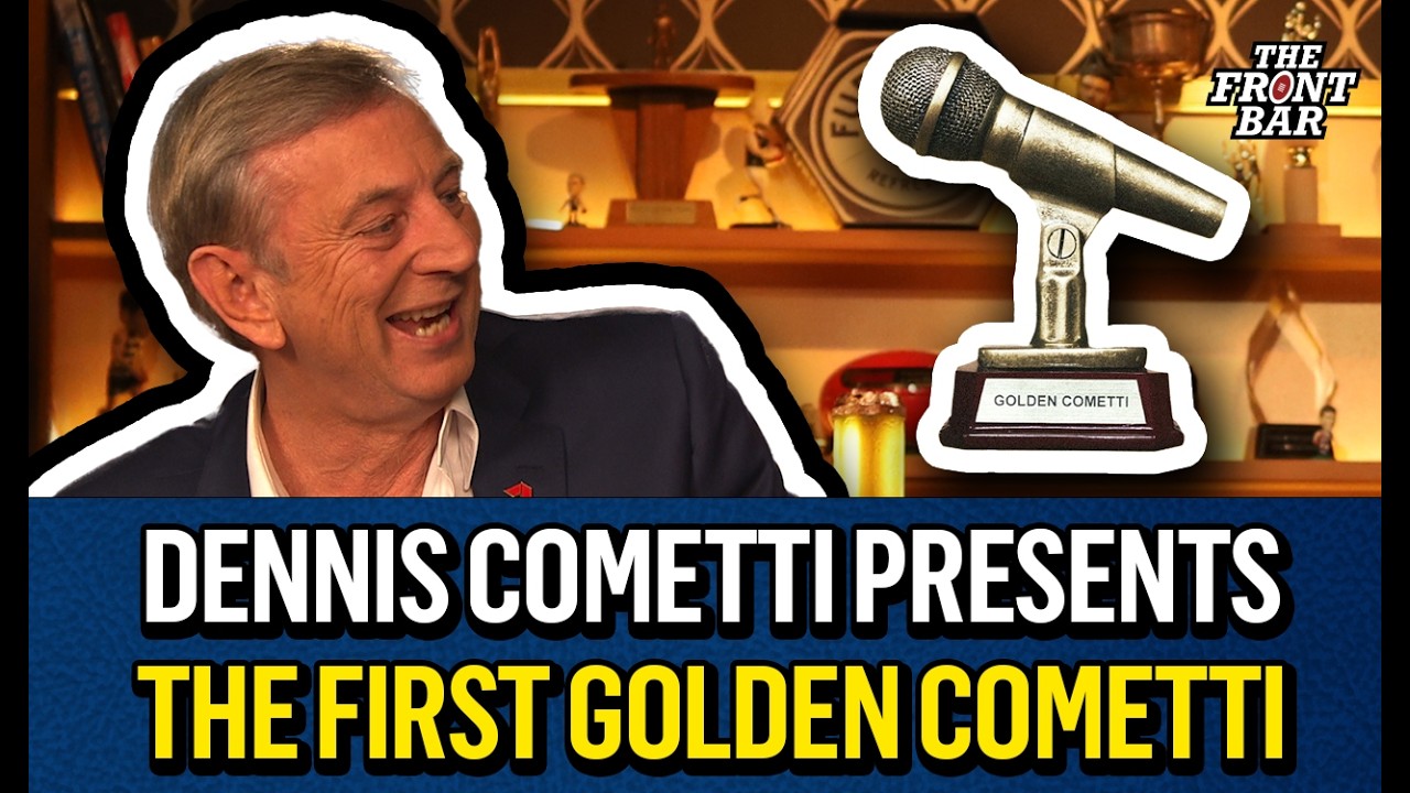 Dennis Cometti presents the FIRST EVER Golden Cometti | 2016 | The Front Bar | AFL