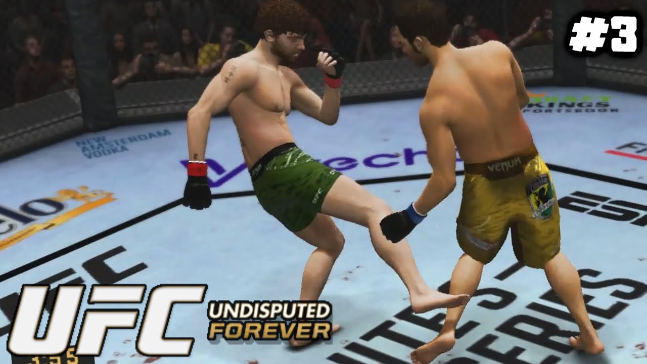 Перейра Спидран обыграл Анкалаева на UFC 320! UFC Undisputed 3 Forever Mod Режим карьеры