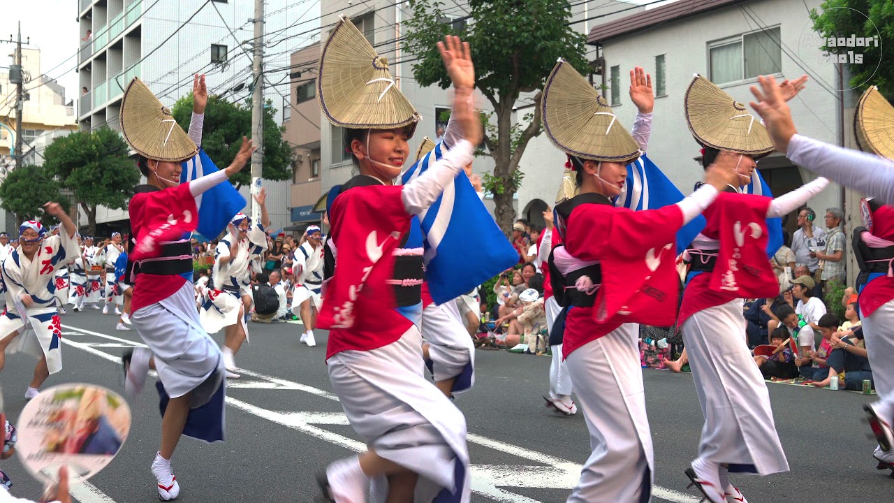 高円寺阿波おどり・いろは連_20190824 Awaodori in Koenji Japan