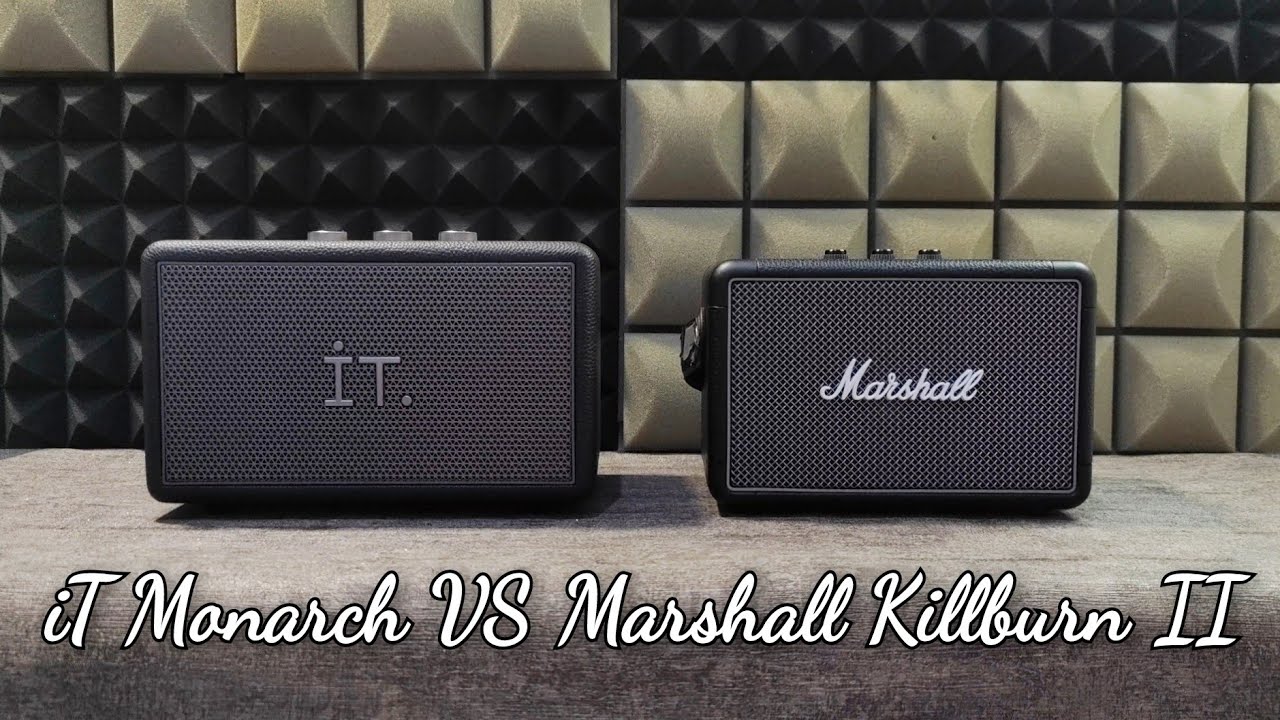 Speaker Murah X Speaker Mahal❗️iT Monarch VS Marshall Killburn 2 #bass #immersivetech #marshall