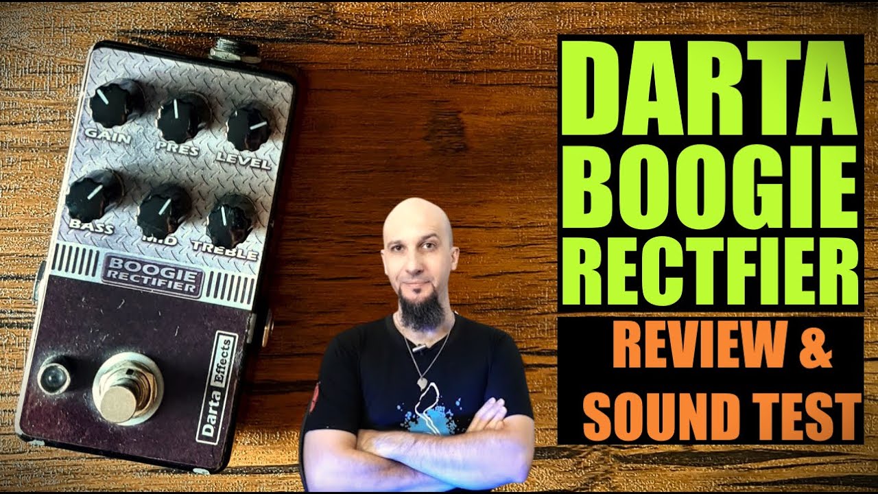 MONSTRO! PEDAL MESA BOOGIE DUAL RECTFIER da DARTA EFFECTS - REVIEW & SOUND TEST