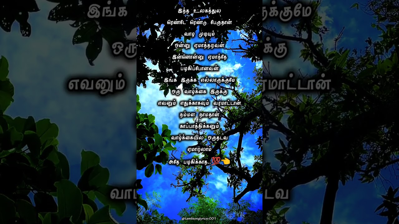 உண்மையான வரிகள்..💯 