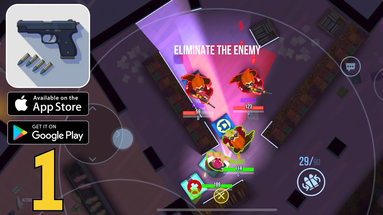 Bullet Echo | Gameplay Walkthrough Part 1(Android, iOS)