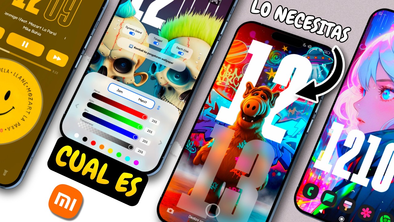 INCREIBLE Personalización de HyperOS - Temas para XIAOMI