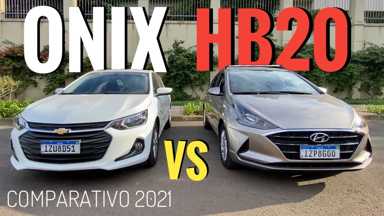 HB20 1.0 ou ONIX 1.0? QUAL LEVA A MELHOR? Colocamos eles lado a lado!