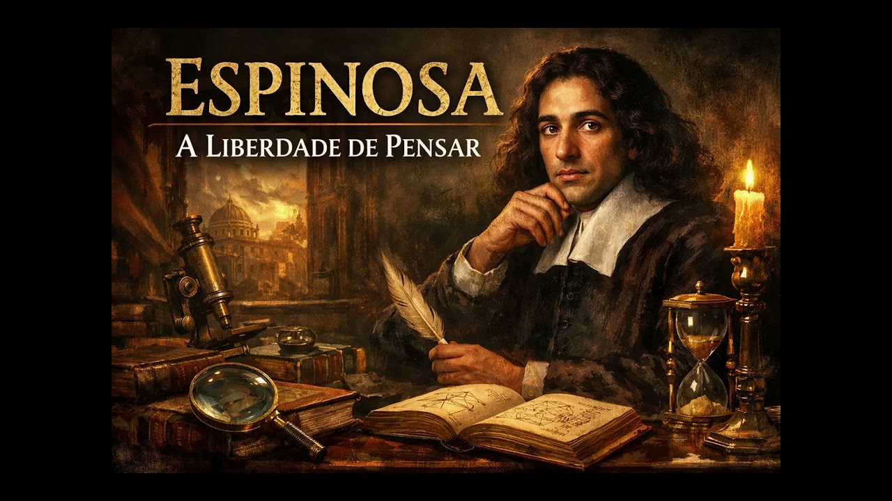 Baruch Espinosa — A Liberdade de Pensar | Música FilosóficaEspinosa