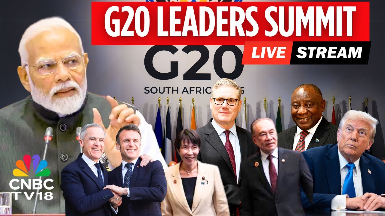 WATCH LIVE: South Africa G20 Summit Begins Amid Trump Boycott | Johannesburg G20 Summit LIVE | N18G