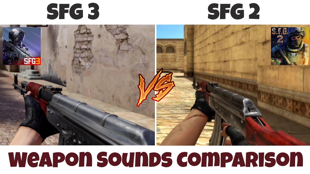 SFG3 v/s SFG2 Weapon Sounds Comparison