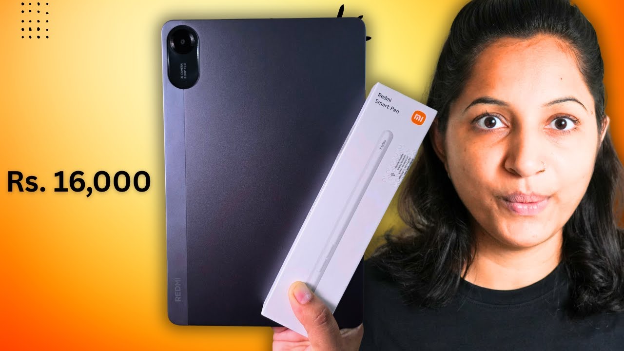 Redmi Pad 2 with Redmi Smart Pen - Note Writing and other features explained in Hindi