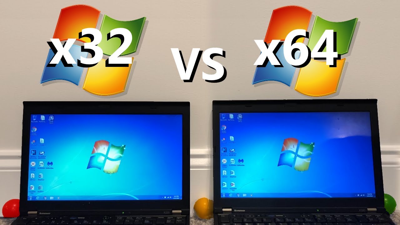 Windows 32-bit против 64-bit | Тест скорости