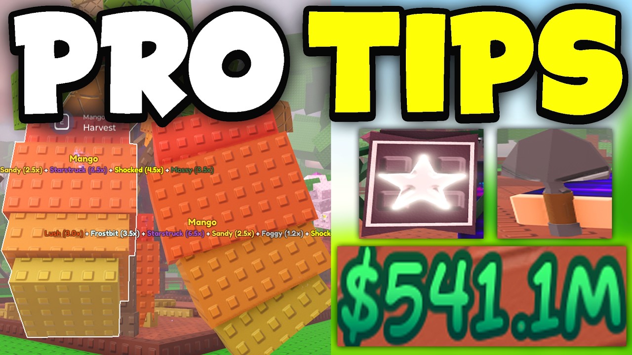 Полезные советы и хитрости в игре Garden Horizons на Roblox (новое обновление)
