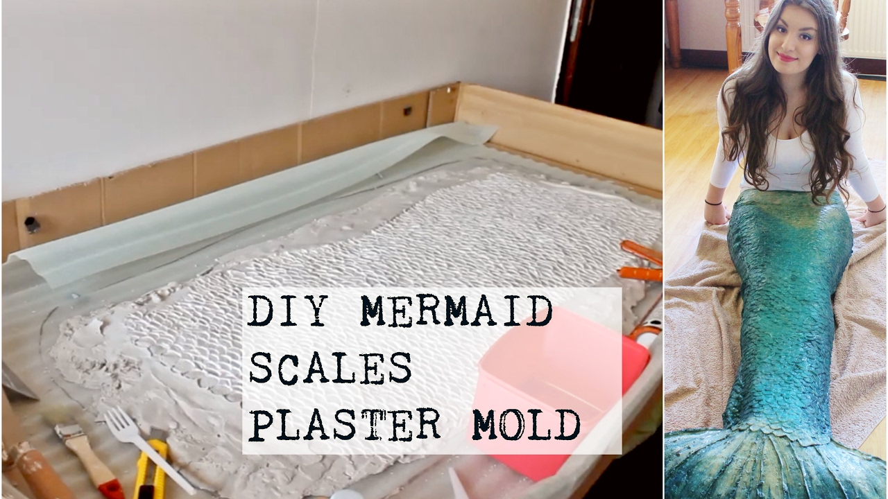 DIY Silicone Mermaid Tail Tutorial #4 - Scale Mold
