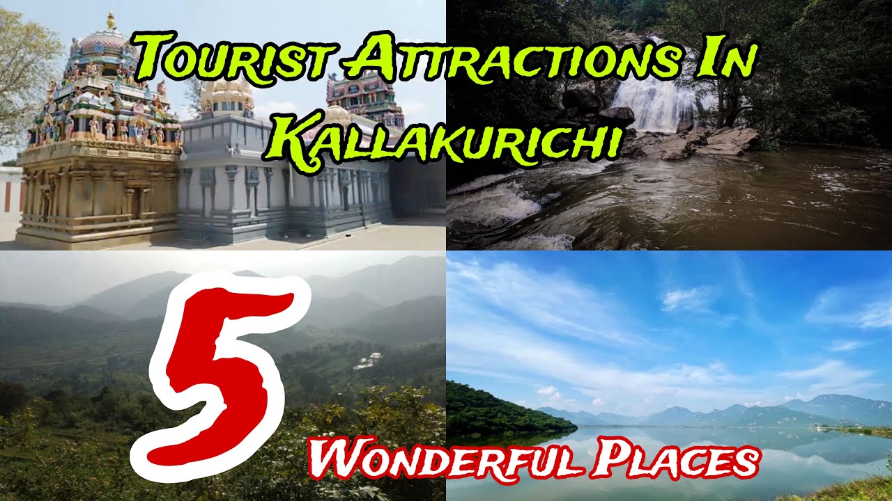 Top 5 Best Tourist places to visit in Kallakurichi 🥰 | Tamilnadu | India 🇮🇳 😍