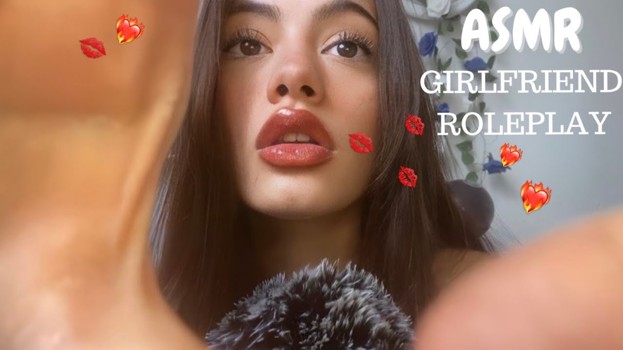 ASMR Roleplay| Tu novia te consuela (Mouth sounds, caricias, besitos, palabras motivadoras)