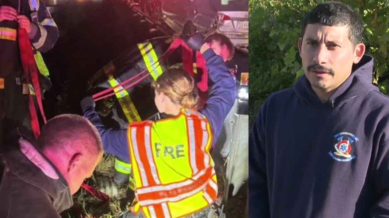 Bilingual firefighter plays key role saving man from train tracks near I-95 bridge