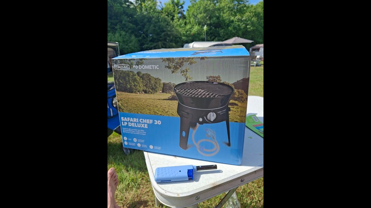 Daar is hij dan de CADAC SAFARI CHEF 30