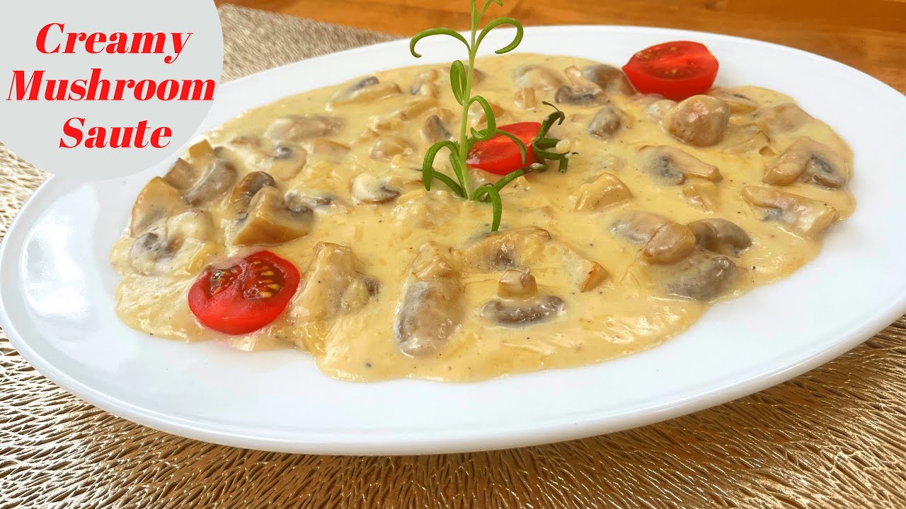 Creamy Mushroom Saute & Chef Oktay Usta