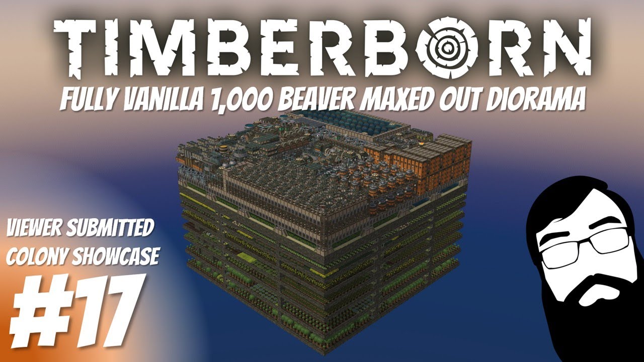 FULLY maxed out Diorama with 1,000 Iron Teeth - all vanilla! Timberborn Colony Showcase Episode 17